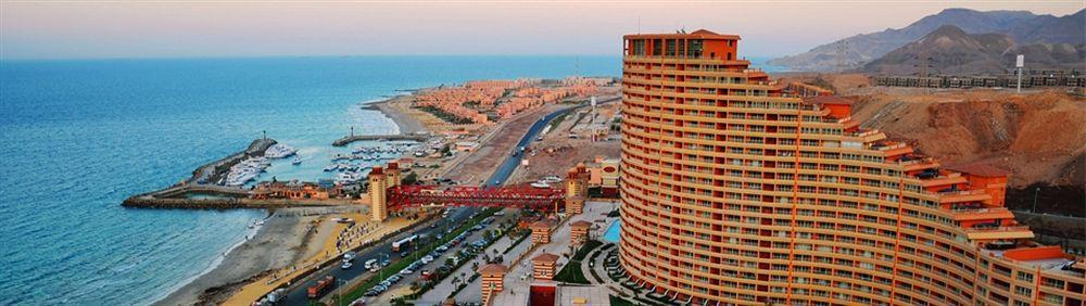 Porto Sokhna Pyramids Apartments Powered By Amer-Group Family Only Ain Sukhna Ngoại thất bức ảnh